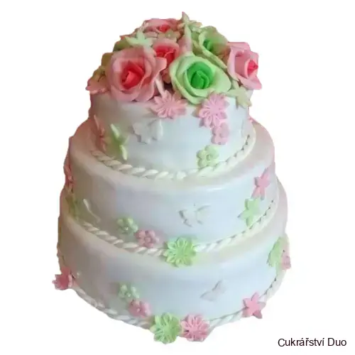 Svatební dort patrový