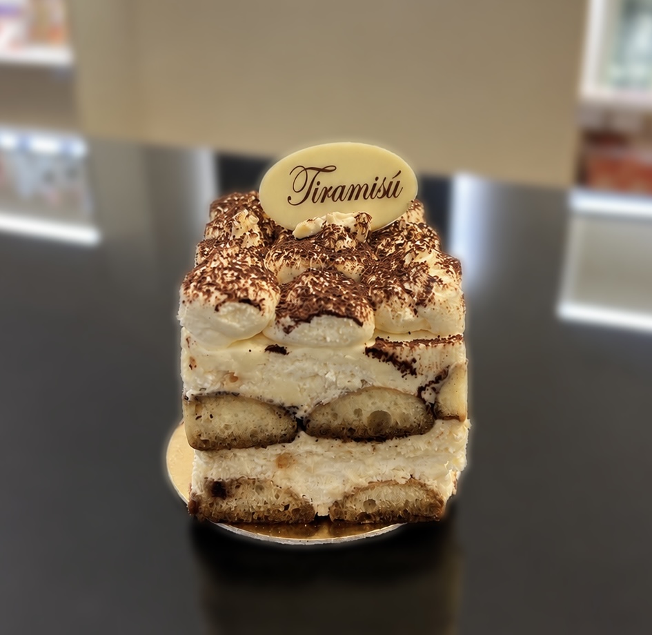 Tiramisu řez
