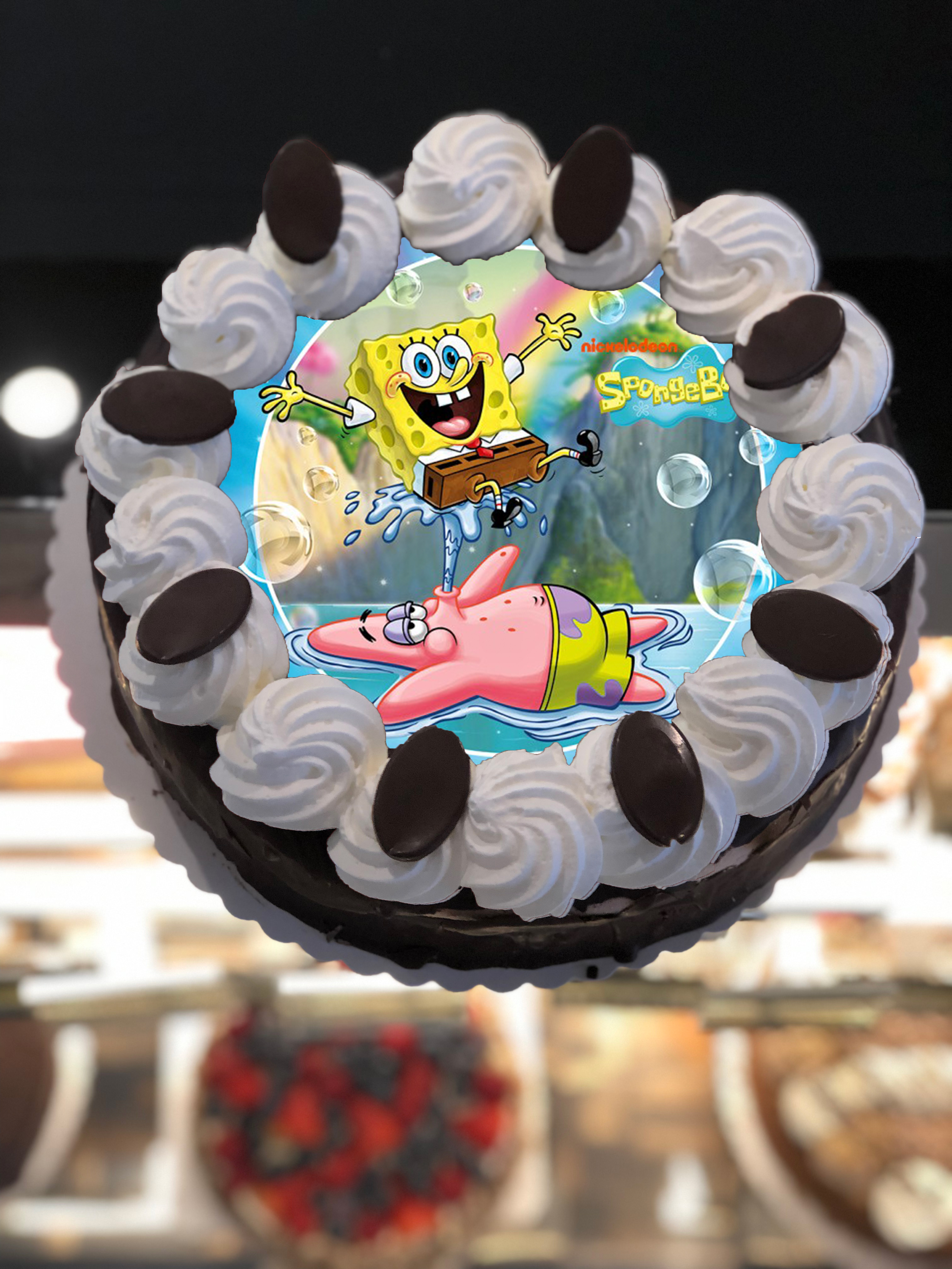 Dort s jedlým papírem - Spongebob