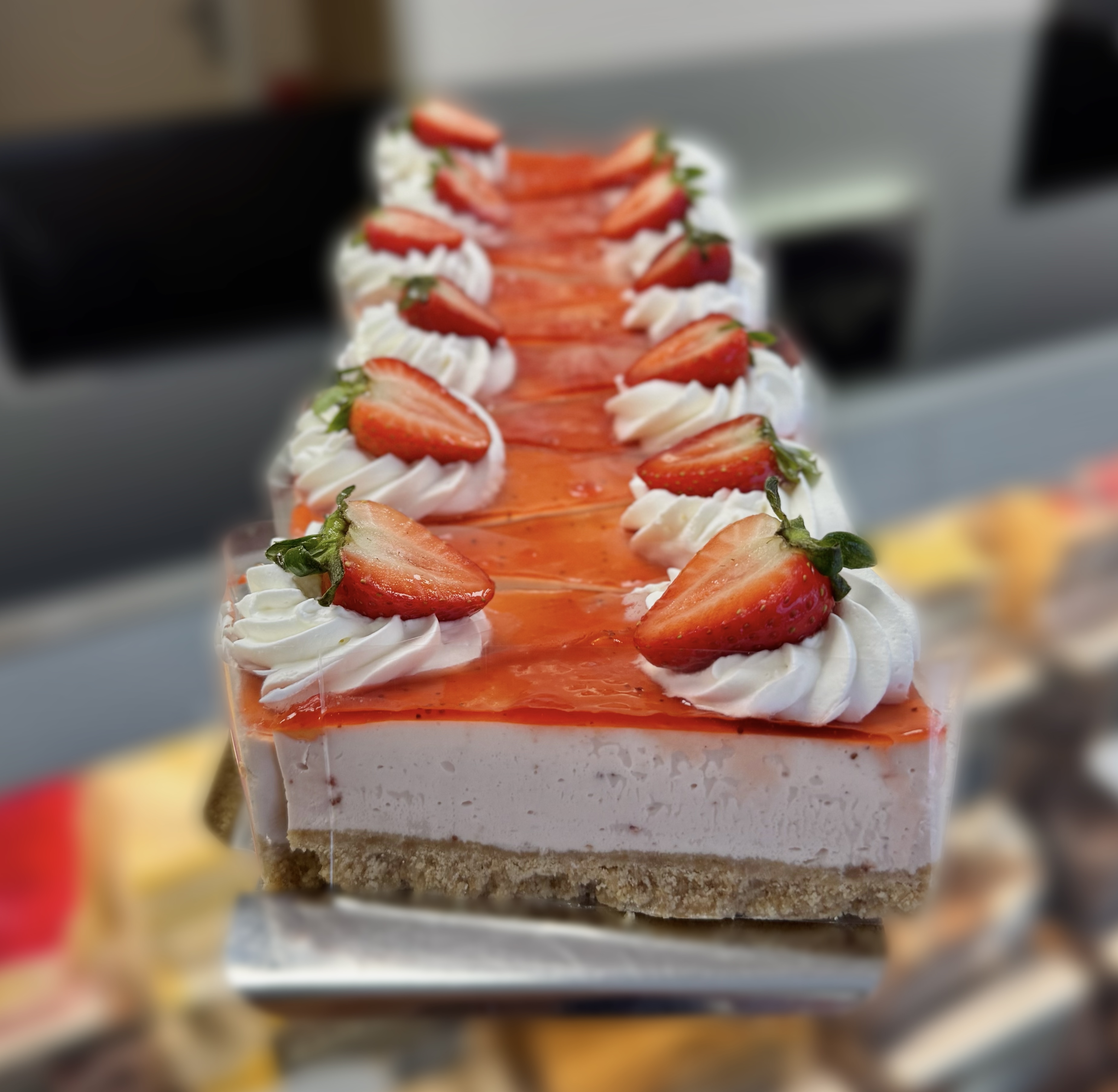 Cheesecake jahoda